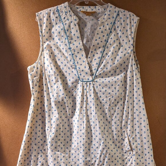 April Cornell Sleeveless A-line Tunic Dress with Pockets - Picture 4 of 11